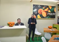 On the right is Petros Soursos, Vice President of Soursos. They export citrus from Greece.