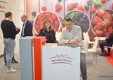 On the right is Arkadiusz Smarz of Polish soft fruit exporter Agronom Berries.