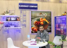 Mohhamed Nady, export director at Elkoubasy. The company exports citrus fruits, strawberries and mangoes from Egypt to Europe, the Gulf and the United States.