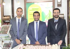 Ahmed Yehya, Ehab Sami and Shady Rabea from Noureen Food, an Egyptian company exporting garlic to Europe, Asia and the USA. Ehab Sami, CEO of Noureen Food, reports on difficulties to supply the Asian market because of the Red Sea crisis, making it necessary to focus more on Europe.