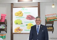 Amgad Nessem, Export Manager at El Teriak Farms and regular exhibitor at Fruit Logistica. The company exports a wide range of fruit and vegetables, in particular citrus fruit to Europe.