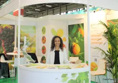 Enjy Elkoptan, export manager of the Middle East for Agriculture Development company (MEAD). The company recently launched its new brand 'Omnivore' for its citrus and grapes exports. Its main markets are Western Europe, Canada, South East Asia and Nordic countries.