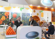 Omar El Gebaly and Ibrahim El Gebaly, from Egyptian Hama for Food Industries.The company exports citrus fruit to all continents.