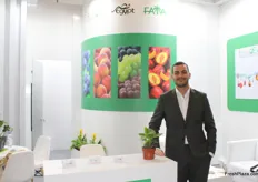 Karim Fayed, operations manager of FATA, an Egyptian company producing and exporting stone fruits, grapes and blueberries.