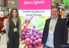 Rachel Maalouf Zgheib and Moussa Zgheib, from the Lebanese company Bamo Zgheib.The company exports tableware to Europe, the Gulf countries and Africa. Moussa reports that last season, Bamo Zgheib exported for the first time to Nigeria, Kenya and Cameroon.