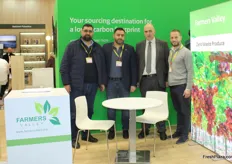 Elie Haddad (2nd to the left), CEO of Farmers Valley.The Lebanese company exports table grapes to Europe, the Gulf States and Africa.Elie announces that he has expanded on an additional 50 ha this season.