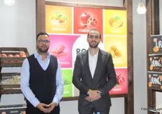 Said Said and Ibrahim Nouh of Roots Group. Citrus, onions and pomegranates are the main products exported by this Egyptian company.