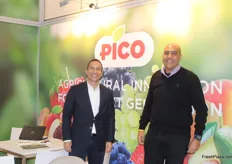 Hatem El Ezzawi (right), Director of Operations at Pico, an Egyptian producer of fresh produce and processed fruit and vegetables, with Omar El Naggar (left), Managing Director of BloomFruit, a consultancy firm in the fruit sector.
