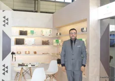 Mohamed Hamdy Ragab, from the Saudi date producer Sana Madinah. The company exports to India, UK, Turkey, Egypt, Morocco and South East Asia. This is Sana Madinah's first participation as an exhibitor at Fruit Logistica, and a fruitful one according to Ragab.