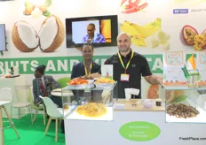 Baidoun Mohamed, manager of Sotagro Cote d'Ivoire. The company exports dried fruits, and decided in its first year of business to participate as an exhibitor at Fruit Logistica.