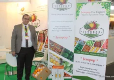 Romany Raef, owner of Jesopop for Export. The company export citrus and various vegetables of Egyptian origin to Europe, the UK, Asian and Gulf markets. This is Jesopop's first participation as an exhibitor at Fruit Logistica.