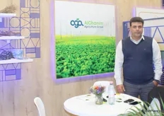 Tamer Assar, commercial director of AlGhanim Agriculture Group. Owned by a Kuwait-based group, this company runs hydroponics operations in Egypt, producing herbs and lettuce for the Gulf and European markets. This is the company's 1st year in production, yet its second year as an exhbitor at Fruit Logistica.