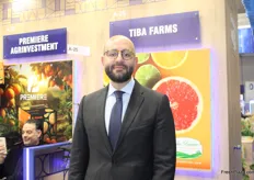 Ahmed El-Ayouty, CEO of Tiba Farms, exports citrus, berries and onions to Europe and Asia. The company is also launching raspberries and blueberries on a commercial scale for the first time this season. This is its first time exhibiting at Fruit Logistica.