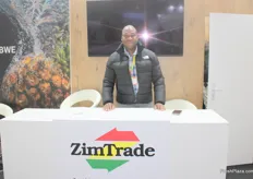 Renwick Wachenyuka and Similo Nkala from Zimbabwe-based Zimtrade. Zimtrade exports citrus fruit, mainly oranges, avocados and chilli, to Europe and the UK.