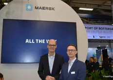 Rainer Horn and Michael McBride at Maersk. 