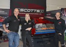James Hinsby, Trinity and Derek Scott at Scotts Precision Engineering.