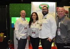 Kyle Lane, Christina Ward, Juan Magdeleno, and David Fausset with Westfalia Fruit USA.