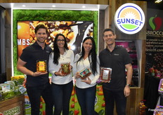 Conor Chilvers, Agnes Boutros, Crissa Kudroch and Wesley Emerson with Mastronardi/Sunset.