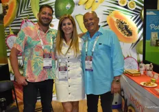 Chris Gonzalez, Desiree Pardo Morales and Willy Pardo with Desbry/WP Produce.