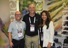 Ben Martin, Luciano Fiszman, and Adriana Fortune with Gourmet Trading Company.