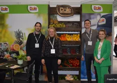 Guido Jeri, Vicky Masters, Ruby Furniss and Jacob Kirwan were at the Dole stand.