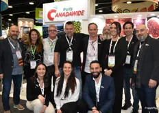 Team Canadawide is happy to be in Vancouver. The company’s President George Pitsikoulis is CPMA’s incoming Chair 2024-2025. Cyndie Fournier and Jeff Fulton with Dole Fresh Vegetables have joined for the photo as well as Daniel Newport with Pinnacle Fresh.