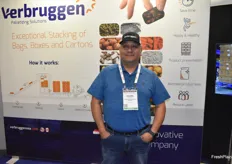 Felipe Barrera of Verbruggen Palletizing Solutions.