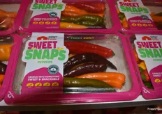 Sweet S’NAPS are the latest innovation in peppers and Nature Fresh Farms has the exclusive rights to grow the variety in North America.