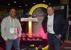 Christian Rowsell and Eelco Abma with Agrolux.