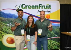 GreenFruit Avocados is well-known for avocados and is currently also planting bell peppers in Colombia. From left to right: Andrew Gomez, Natasha Smith and Kraig Loomis.