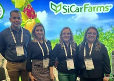 Left to right: Rodrigo Venegas, Jackie Carrillo, Brenda Covarrubia and Sandra Longoria with SiCar Farms.