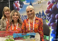 Laura Berryessa, Nancy Saines and Alexandra Cody of Castle Rock Vineyards.