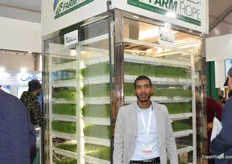 Jabbour Ismail of Farm Hope. The Moroccan hydroponics company announces the upcoming launch of new products, including vegetables.