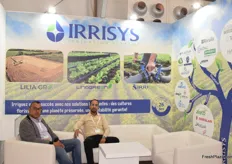 IrriSys' Adardor Rachid and Zakaria Goundi offer irrigation solutions from A to Z.