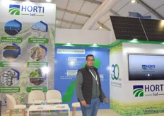 Abdessamad Brida of the Moroccan greenhouse manufacturer Hortisud.