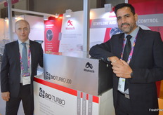 Miatech from India had their machinary showcased by Dimitrios Loutsaris and Rishi Kapur.