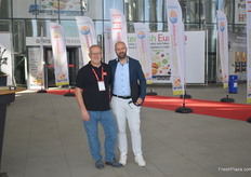 Niek van Rijsbergen and Henk Nijhoff of Exsa Europe.