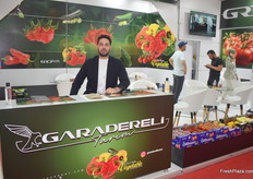 Abudin Karakus of Garadereli, the company exports vegetables, such as tomatoes and peppers, as well as various fruits to Moldova.