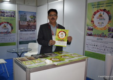 MB Naqvi representing the Fresh India Show. This exhibition will take place on 13 and 14 June, 2025.