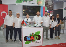Sabuhi Mammadov and the SAD team! The company works in logistics, ensuring imports to Turkey arrive in good condition.
