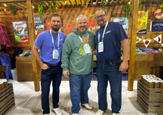 Josh Thompson, Chris Coffman and Adam Bair of PennRose Farms.