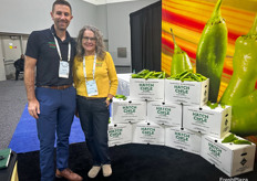 Preston Mitchell and Pam Rowell of The Hatch Chile Store.