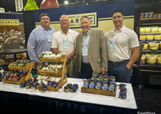 All sorts of garlic at The Garlic Company’s booth of course. L-R: Michael Layous, Mitch DiMarco, Louis Hymel and Jacob Aguilar.
