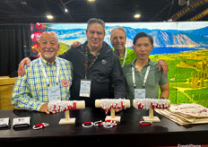 Dennis Moleta, BJ Thurlby, Neil Galone and Keith Hu with Northwest Cherries.