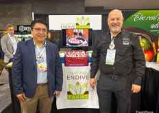 Rafael Barajas and David Moen of California Endive Farms.
