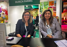 Lake Stocks and Catalina Gomez of Burch Farms.