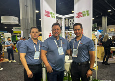 A matching look for Daniel Salazar, Tony Incaviglia and Luis Webb of GR Fresh.