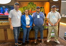 Drew Clowser, Alondra Guerrero, Hugo Raygoza and Juan Gonzalez of Lakeside Organic Gardens.