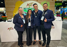 Tiffany Sedlacek, Shani Nir, Trevor Hier and Albert Levy of Ayco Farms.