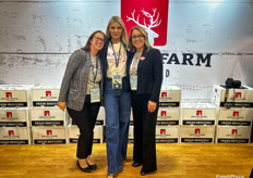 Smith’s Farms Sales’ Megan Adams, Jena Lee Stansell and Jenn Edgecomb.